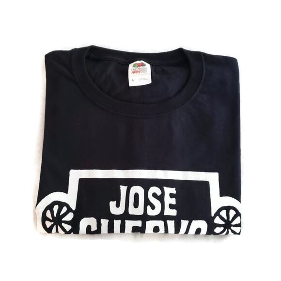 Men's Graphic Black Short Sleeve Tee Shirt Jose Cuervo Large - Picture 3 of 5